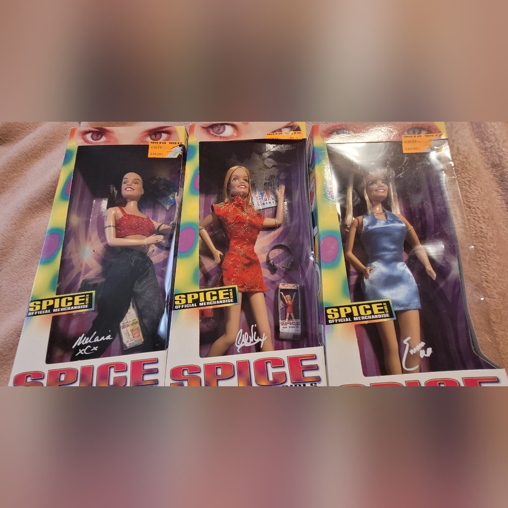 Spice Girls Collectible Dolls Set